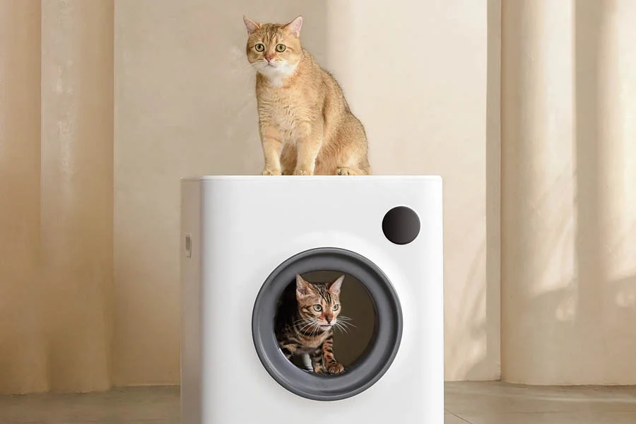 kitty litter machine