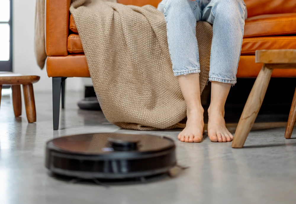 self cleaning vacuum and mop robot